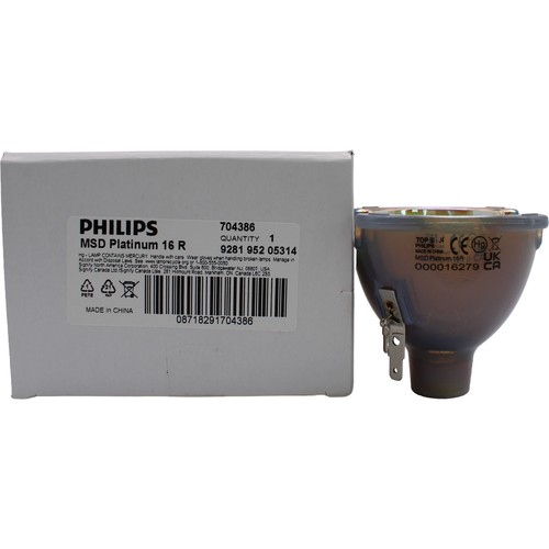 Philips msd platinum - 16, lamp